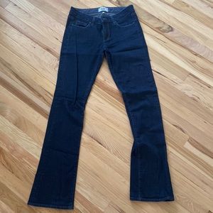 Paige Manhattan boot cut jeans, size 28